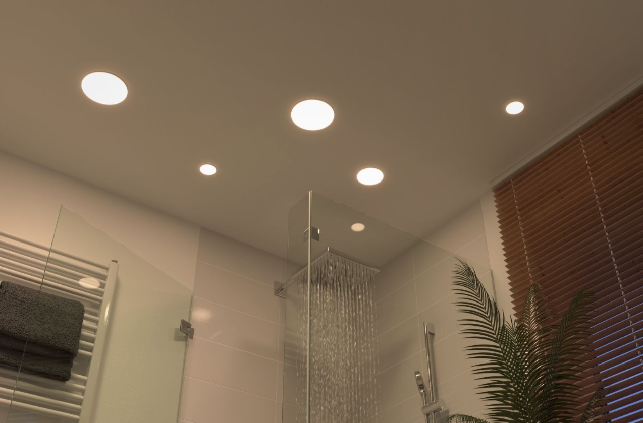 LED svítidlo podhledové Slim 6W RGB+CCT kulaté